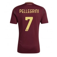 Camiseta AS Roma Lorenzo Pellegrini #7 Primera Equipación Replica 2024-25 mangas cortas